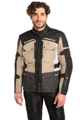 AGVPRO COMMANDER TOURING ΜΠΟΥΦΑΝ ΜΗΧΑΝΗΣ 4 ΕΠΟΧΩΝ BEIGE/BLACK 