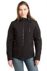 AGVPRO URBANO-DR LADY ΓΥΝΑΙΚΕΙΟ ΜΠΟΥΦΑΝ ΜΗΧΑΝΗΣ SOFT SHELL ΜΑΥΡΟ