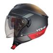 YOHE 852 ΚΡΑΝΟΣ ΜΗΧΑΝΗΣ JET GRAFITY BLACK RED MATT