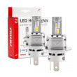 AMIO H4 X2 SERIES ΛΑΜΠΕΣ LED 10-16V 72W 6.500K 7920LM CANBUS (ΑΝΕΜΙΣΤΗΡΑΚΙ) 2ΤΕΜ.