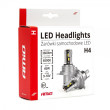 AMIO H4 H-SERIES ΛΑΜΠΕΣ LED 9>18V 42W 6500K 3600LM +200% CSP 2 TEM.