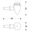 BARRACUDA ΦΛΑΣ ΜΗΧΑΝΗΣ ΖΕΥΓΟΣ S-LED B-LUX N1001-BSA ΑΣΗΜΙ
