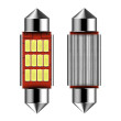 ΛΑΜΠΑ LED ΠΛΑΦΟΝΙΕΡΑΣ  12V 41MM CANBUS 2TEM