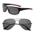 ΓΥΑΛΙΑ ΗΛΙΟΥ POLAREYE USA 1+1 ΔΩΡΟ AVIATOR / SPORT POLARIZED PL2110920 RED