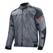 ΚΑΛΟΚΑΙΡΙΝΟ ΜΠΟΥΦΑΝ ΜΗΧΑΝΗΣ LS2 RIVA BLACK DARK GREY RED MESH FABRIC/ 600D 23T POLYESTER