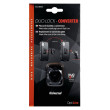 ΑΝΤΑΠΤΟΡΑΣ ΜΕΤΑΤΡΟΠΗΣ ΘΗΚΗΣ ΓΙΑ ΒΑΣΗ LAMPA DUO LOCK CONVERTER UNIVERSAL OPTI LINE