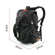 MOTOCENTRIC ΑΔΙΑΒΡΟΧΟ ΣΑΚΙΔΙΟ ΠΛΑΤΗΣ 48LT BLACK/ RED