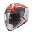 LS2 CHALLENGER II FF817 ΚΡΑΝΟΣ FULL FACE TITAN WHITE BLUE RED