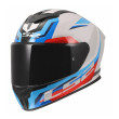 LS2 RAPID III HYPER FF820 ΚΡΑΝΟΣ FULL FACE BLUE RED WHITE