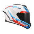 LS2 RAPID III HYPER FF820 ΚΡΑΝΟΣ FULL FACE BLUE RED WHITE