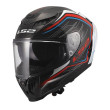 LS2 FF807 DRAGON ΚΡΑΝΟΣ FULL FACE SUBIC WHITE BLUE RED