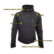 AGVPRO URBANO-DR ΜΠΟΥΦΑΝ ΜΗΧΑΝΗΣ SOFT SHELL ΜΑΥΡΟ