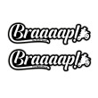 ΜΟΤΟ BRAAAAAP! ΑΥΤΟΚΟΛΛΗΤΟ ΣΜΑΛΤΟΥ 2 TEM. 