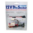 OXFORD 12V SAE/DIN SOCKET & 10A 1.2m EL100