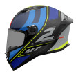 MT STINGER 2 POUN B6 ΚΡΑΝΟΣ FULL FACE BLACK/ BLUE MATT