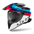 AIROH COMMANDER II DOOM ΚΡΑΝΟΣ FULL FACE ENDURO GLOSS BLACK RED BLUE