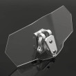 UNIVERSAL SPOILER ΠΡΟΕΚΤΑΣΗ ΖΕΛΑΤΙΝΑΣ ΔΙΑΦΑΝΟ 27X12 CM