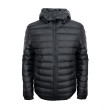 AGVPRO GV-800 CASUAL PUFFER ΜΠΟΥΦΑΝ ΜΕ ΚΟΥΚΟΥΛΑ ΜΑΥΡΟ