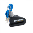OXFORD ALPHA XA14 ALARM DISC LOCK ΚΛΕΙΔΑΡΙΑ ΔΙΣΚΟΦΡΕΝΟΥ LK218 14MM BLACK