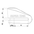 OXFORD ALPHA XD14 DISC LOCK ΚΛΕΙΔΑΡΙΑ ΔΙΣΚΟΦΡΕΝΟΥ LK275 14MM 