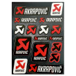 AKRAPOVIC STICKER COLLECTION ΑΥΤΟΚΟΛΛΗΤΑ 