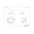 RAM-MOUNT RAM-B-345U ΚΑΤΩ ΒΑΣΗ ΣΤΗΡΙΞΗΣ ΣΕ ΔΟΧΕΙΟ ΥΓΡΩΝ ΦΡΕΝΟΥ Ή ΣΥΜΠΛΕΚΤH