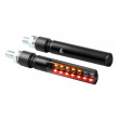 LAMPA LINE SQ ΠΙΣΩ ΦΛΑΣ ΜΗΧΑΝΗΣ 12V SMD LED ΘΕΣΕΩΣ/STOP/ΦΛΑΣ 92 X 16MM ΜΑΥΡΟ 