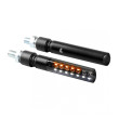 LAMPA LINE SQ ΕΜΠΡΟΣ ΦΛΑΣ ΜΗΧΑΝΗΣ 12V SMD LED  ΘΕΣΕΩΣ/ΦΛΑΣ 92 X 16 MM ΜΑΥΡΟ 