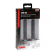 LAMPA LINE SQ ΕΜΠΡΟΣ ΦΛΑΣ ΜΗΧΑΝΗΣ 12V SMD LED  ΘΕΣΕΩΣ/ΦΛΑΣ 92 X 16 MM ΜΑΥΡΟ 