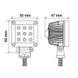 LAMPA WL-18 ΠΡΟΒΟΛΕΑΣ LED 10W 9-32V 1000LM