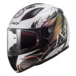 LS2 RAPID II FF353 BOHO ΚΡΑΝΟΣ FULL FACE WHITE BLACK PINK 