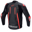 ALPINESTARS FUSION LEATHER ΔΕΡΜΑΤΙΝΟ ΜΠΟΥΦΑΝ ΜΗΧΑΝΗΣ FLUO ORANGE/BLACK