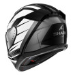 ΚΡΑΝΟΣ FULL FACE SHARK D-SKWAL 3 SIZLER KWA WHITE BLACK ANTHRACITE