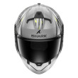 SHARK RIDILL 2 ASSYA ΚΡΑΝΟΣ FULL FACE SILVER ANTHRACITE YELLOW