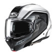 HJC F100 REFF MC1 ΚΡΑΝΟΣ FLIP UP SYSTEM KEVLAR WHITE SILVER BLACK