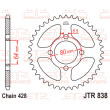 JT SPROCKETS ΠΙΣΩ ΓΡΑΝΑΖΙ CRYPTON R/ T JTR838-36