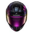 SHARK D-SKWAL 3 MAYFER KVX ΚΡΑΝΟΣ FULL FACE ΜΩΒ ΡΟΖ