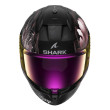 SHARK D-SKWAL 3 MAYFER EKVQ ΚΡΑΝΟΣ FULL FACE ΜΑΤΤ ΡΟΖ ΜΑΥΡΟ
