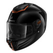 SHARK SPARTAN RS ΚΡΑΝΟΣ FULL FACE BLANK BLACK ORANGE