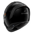 SHARK SPARTAN RS ΚΡΑΝΟΣ FULL FACE BLANK BLACK ORANGE