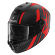 ΚΡΑΝΟΣ SHARK SPARTAN RS CARBON SHAWN BLACK RED