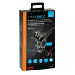 LAMPA ΔΙΠΛΟΣ TREK 12/24V AΔΙΑΒΡΟΧΟΣ ΦΟΡΤΙΣΤΗΣ USB ΜΕ ΒΑΣΗ ΣΤΗΡΙΞΗΣ ΤΙΜΟΝΙΟΥ 21>32MM 