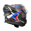 LS2 FF901 ADVANT X CARBON FUTURE II ΚΡΑΝΟΣ FLIP UP BLACK RED BLUE