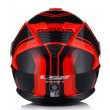 ΚΡΑΝΟΣ LS2 FF800 STORM II TRACKER GLOSS BLACK RED