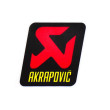 AKRAPOVIC ΜΕΤΑΛΛΙΚΟ ΑΥΤΟΚΟΛΛΗΤΟ ΣΗΜΑ ΑΛΟΥΜΙΝΙΟΥ 