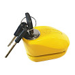 ABUS 277 YELLOW ΚΛΕΙΔΑΡΙΑ ΔΙΣΚΟΦΡΕΝΟΥ ΜΕ ΣΥΝΑΓΕΡΜΟ 
