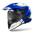 AIROH COMMANDER II REVEAL ΚΡΑΝΟΣ FULL FACE ENDURO GLOSS BLUE WHITE