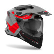 AIROH COMMANDER II REVEAL ΚΡΑΝΟΣ FULL FACE ENDURO MATT GREY FLUO RED