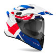 AIROH COMMANDER II ΚΡΑΝΟΣ FULL FACE ENDURO REVEAL BLUE/ RED