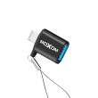 MOXOM CB145 ΠΡΟΣΑΡΜΟΓΕΑΣ ΦΟΡΤΙΣΗΣ USB 3.0 ΘΗΛΥΚΟ TYPE-C ΑΡΣΕΝΙΚΟ